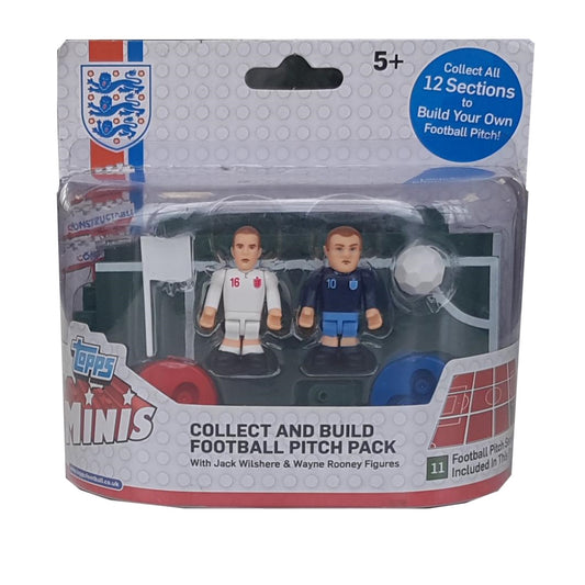 Topps Minis FA Collect & Build Figures - Jack Wilshere & Wayne Rooney