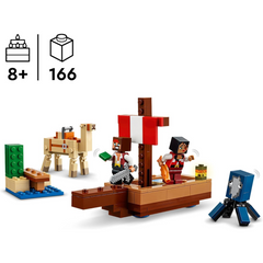 Lego 21259 Minecraft The Pirate Ship Voyage Boat Pirate Figure Playset