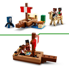 Lego 21259 Minecraft The Pirate Ship Voyage Boat Pirate Figure Playset