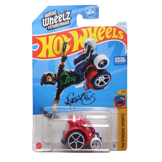 Hot Wheels Die-Cast Vehicle Wheelie Chair Aaron Wheelz Fotheringham