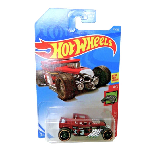 Hot Wheels Die-Cast Vehicle Bone Shaker Red