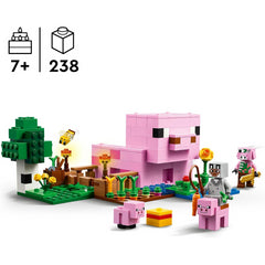 Lego Minecraft 21268 The Baby Pig House Toy Farm Animal Playset