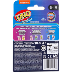 Uno Junior Paw Patrol Card Game