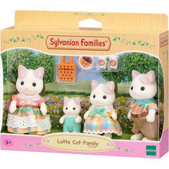 Sylvanian Families - Latte Cat Family of 4 Dolls