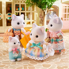 Sylvanian Families - Latte Cat Family of 4 Dolls