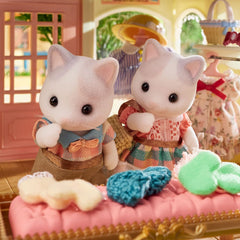 Sylvanian Families - Latte Cat Family of 4 Dolls