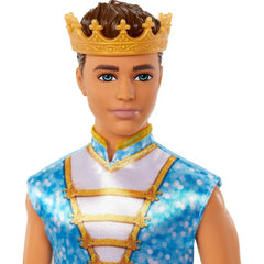 Barbie Royal Ken Doll with Brown and Blue Outfit