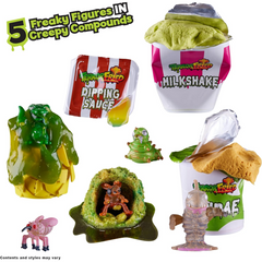 Terror Fried When Fast Food Goes Bad Slimy Box Pack of 5 Figures