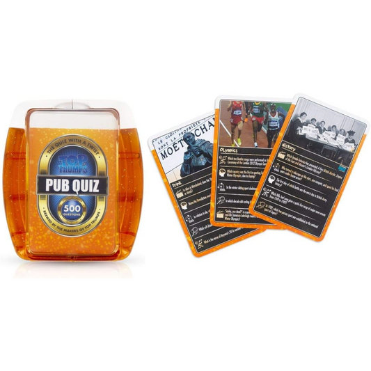 Top Trumps Pub Quiz 500 Questions Cards Game