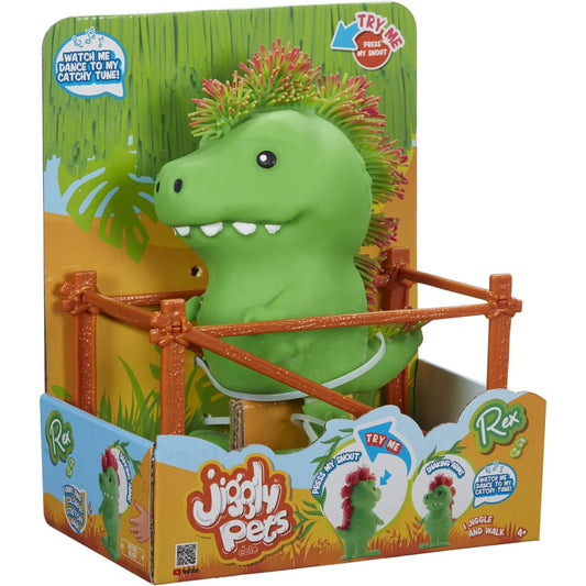 Jiggly Pets Rex The Dino Electronic Pet Interactive Dinosaur