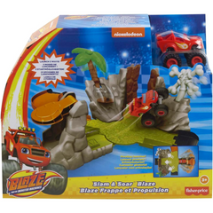 Blaze & The Monster Machines Race Track Stunt Set and Truck