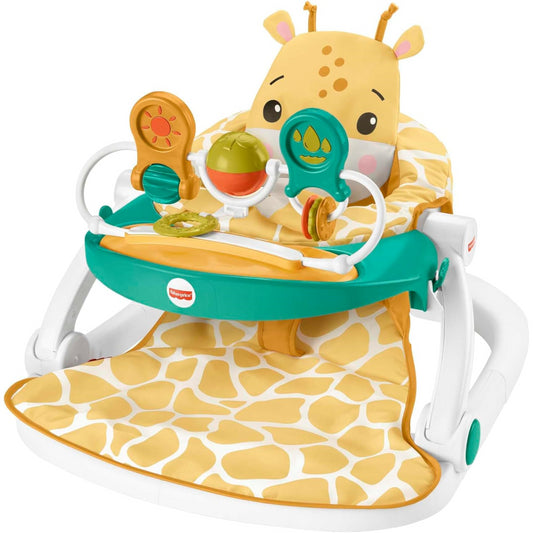 Fisher-Price Deluxe Baby Sit Me Up Floor Seat With Toy Tray