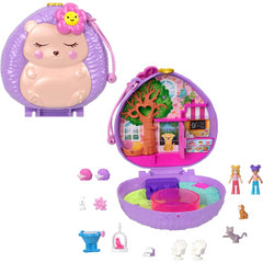 Polly Pocket Dolls Playset with Fidget Exterior Hedgehog Coffee Shop