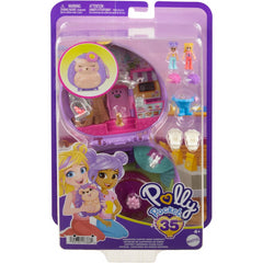 Polly Pocket Dolls Playset with Fidget Exterior Hedgehog Coffee Shop