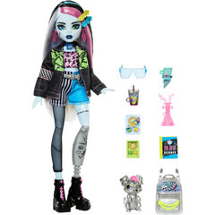 Monster High Frankie Stein Core Doll in Denim Jacket Shorts