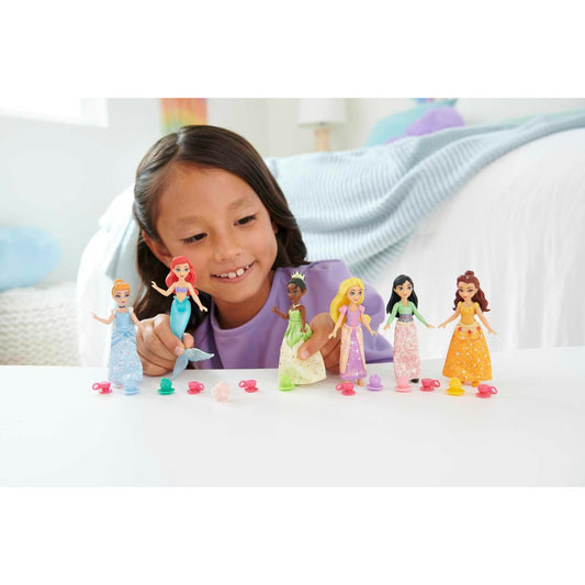 Disney Princess Celebration Set of 6 Dolls and Outfits