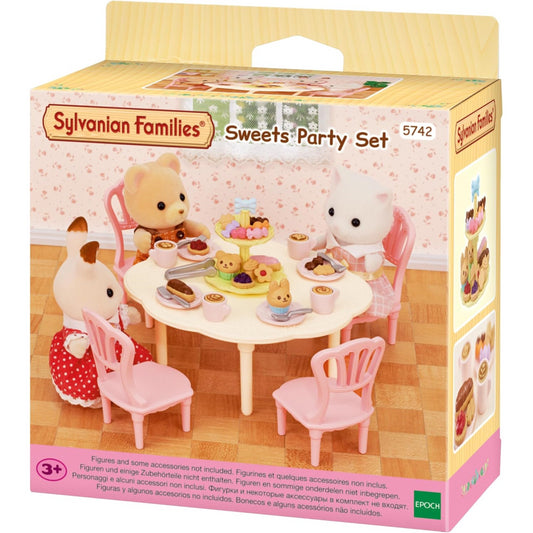 Sylvanian Families - Sweets Party Furniture Set - Doll Not Included