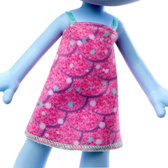 Trolls Band Together Trendsettin Fashion Doll Blue Hair - Chenille