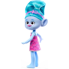 Trolls Band Together Trendsettin Fashion Doll Blue Hair - Chenille