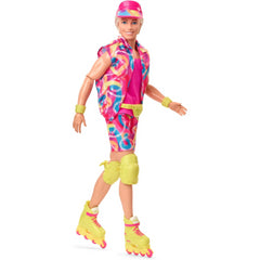 Barbie The Movie Ken Doll and Neon Skating Outfit