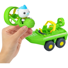 Octonauts Above & Beyond Toy Vehicle & Figure Gup-K And Captain Barnacle