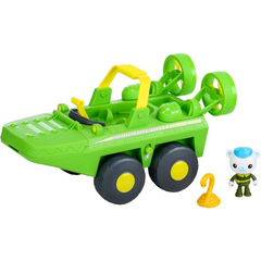 Octonauts Above & Beyond Toy Vehicle & Figure Gup-K And Captain Barnacle