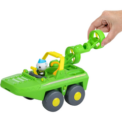 Octonauts Above & Beyond Toy Vehicle & Figure Gup-K And Captain Barnacle