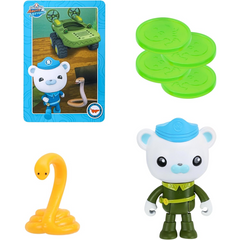 Octonauts Above & Beyond Toy Vehicle & Figure Gup-K And Captain Barnacle