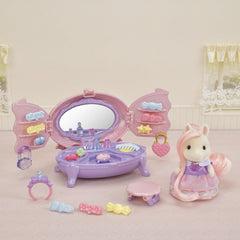 Sylvanian Families - Ponys Vanity Dresser Set and 1 Doll