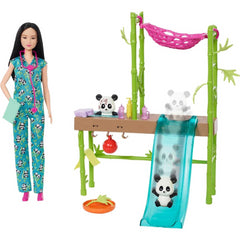 Barbie You Can Be Anything Doll Panda Care & Rescue Playset