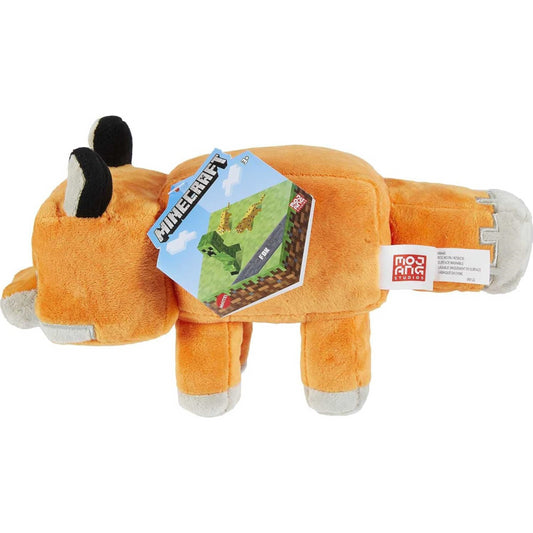 Minecraft Fox 8-Inch Soft Plush Toy Character