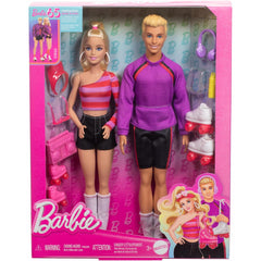 Barbie Fashionistas 65th Anniversary Barbie and Ken and Ken Roller Skating Dolls