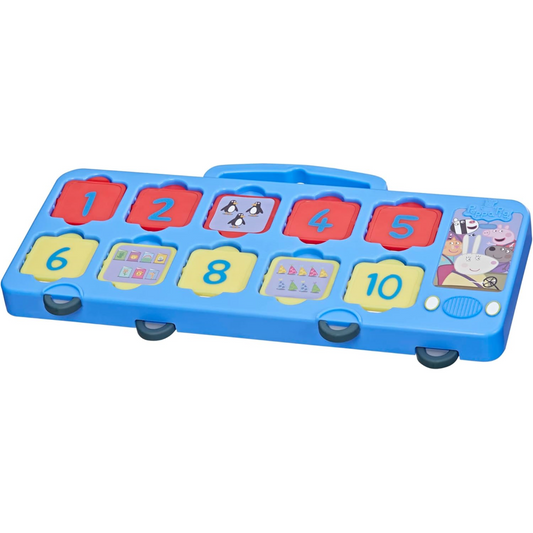 Peppa Pig Peppas 1-2-3 Bus Toddler Learning Toy