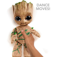 Marvel I am Groot Groovin' Groot 11-Inch Dancing and Talking Plush Figure