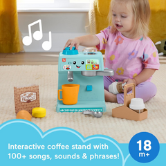 Fisher-Price Laugh & Learn Learn & Serve Coffee Café Baby Playset