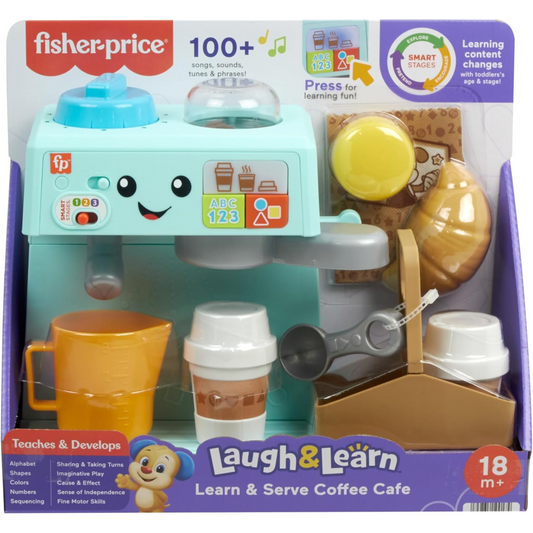 Fisher-Price Laugh & Learn Learn & Serve Coffee Café Baby Playset