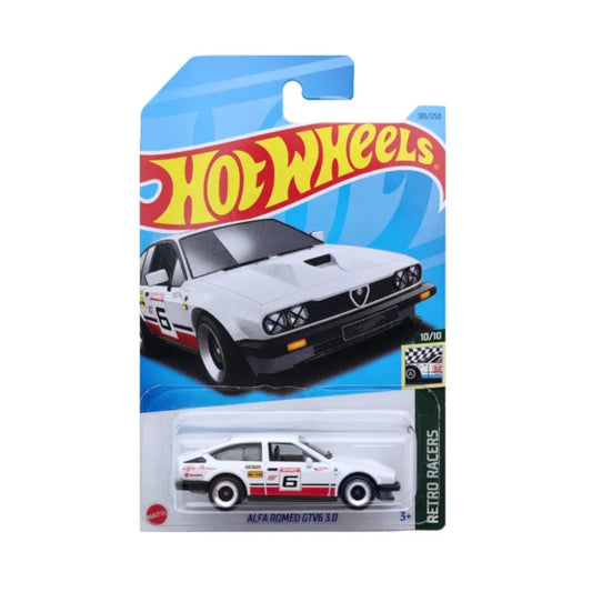 Hot Wheels Die-Cast Vehicle Retro Racers  Alfa Romeo GTV6 3.0