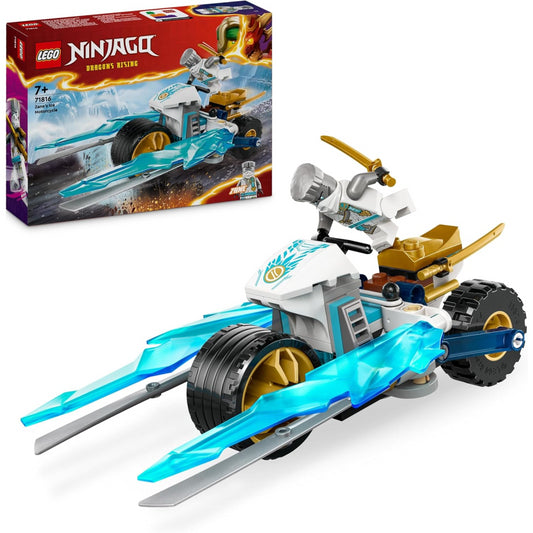 Lego 71816 Ninjago Zanes Ice Motorcycle Toy Dragons Rising Motorbike Playset