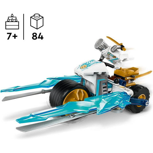 Lego 71816 Ninjago Zanes Ice Motorcycle Toy Dragons Rising Motorbike Playset