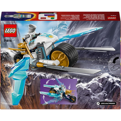 Lego 71816 Ninjago Zanes Ice Motorcycle Toy Dragons Rising Motorbike Playset