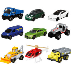 Matchbox 9 Pack Vehicles Collection of 9 1:64 Scale Die-Cast Cars