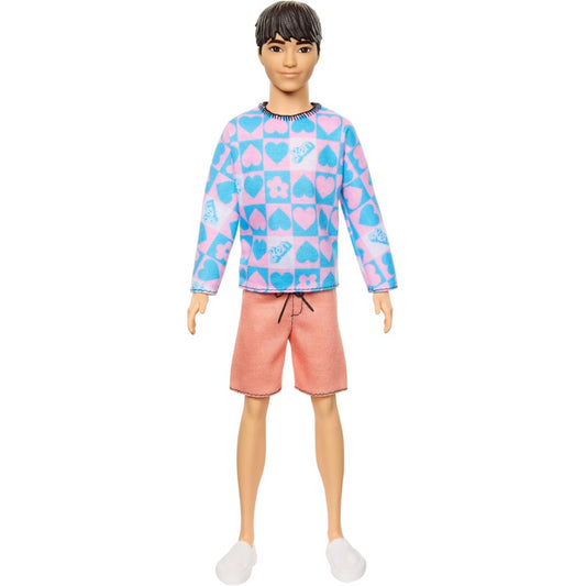 Barbie Fashionistas Doll 65th Anniversary #219 - Ken Orange Shorts