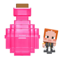 Minecraft Mini Mode Potion Brewing Action Figure - Pink Colour