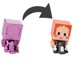 Minecraft Mini Mode Potion Brewing Action Figure - Pink Colour