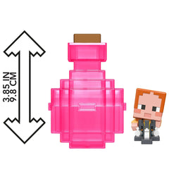 Minecraft Mini Mode Potion Brewing Action Figure - Pink Colour