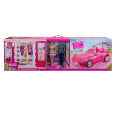 Barbie Dolls Vehicle and Accessories and Closet Wardrobe