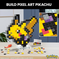 Pokemon Mega Pikachu Construction Pixel Retro Set 400 pcs