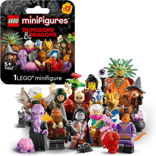 LEGO Minifigures 71047 Dungeons & Dragons Mystery Box Toy Figure 1 of 12 Random