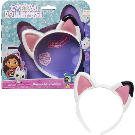 Gabby’s Dollhouse Magical Musical Cat Ears with Music & Sounds