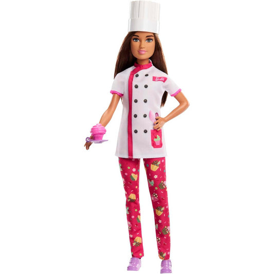 Barbie Doll and Accessories Career Pastry Chef Doll